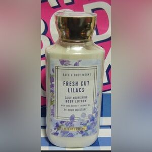 NWT Bath & Body Works Fresh Cut Lilacs Daily Nourishing Body Lotion